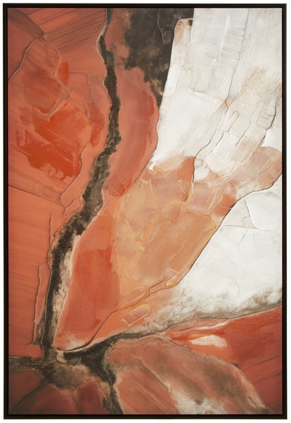 Modernist Multi Colour Abstract Textured Wall Art