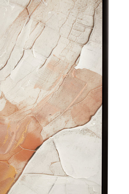 Modernist Multi Colour Abstract Textured Wall Art
