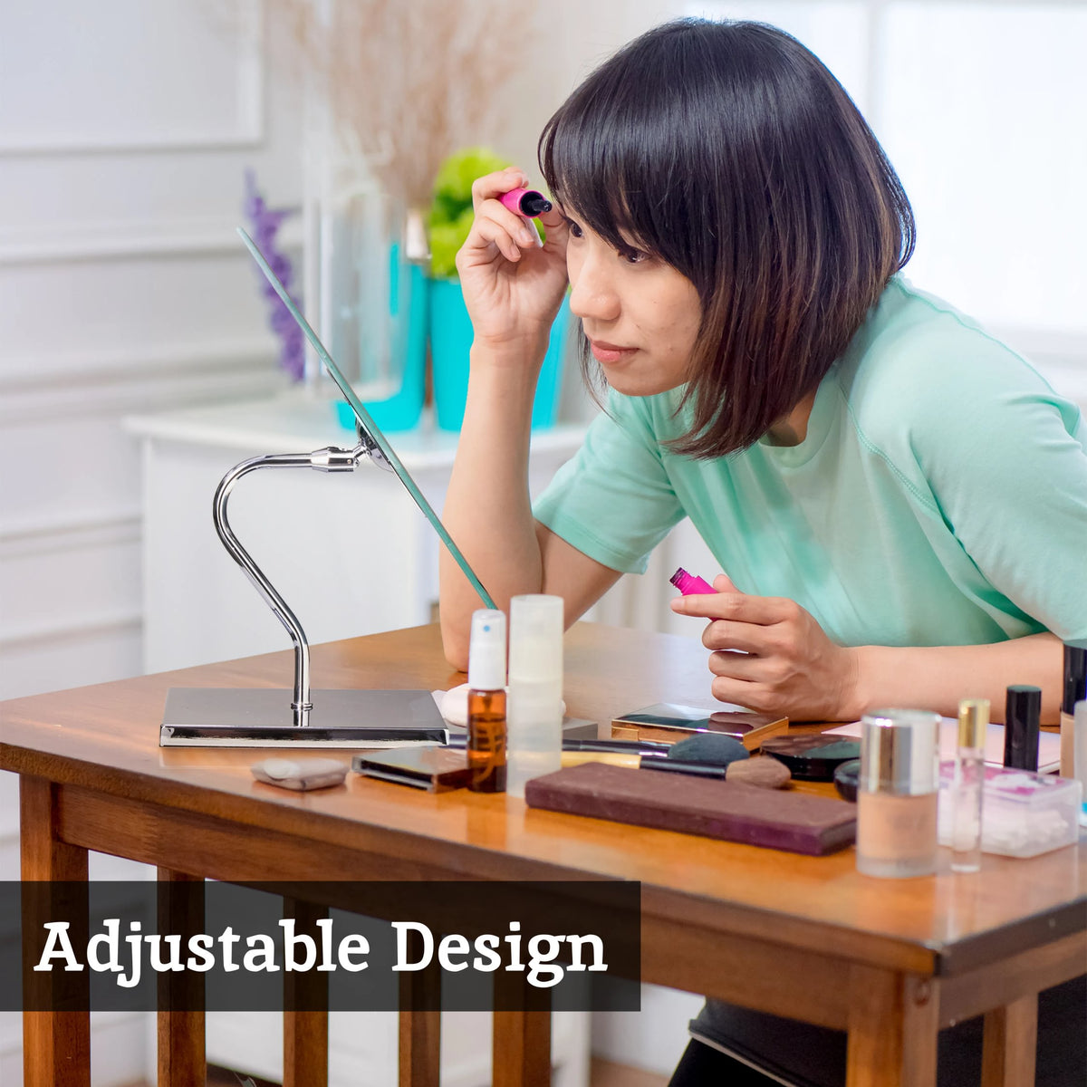 Clarity Rectangular Table Mirror