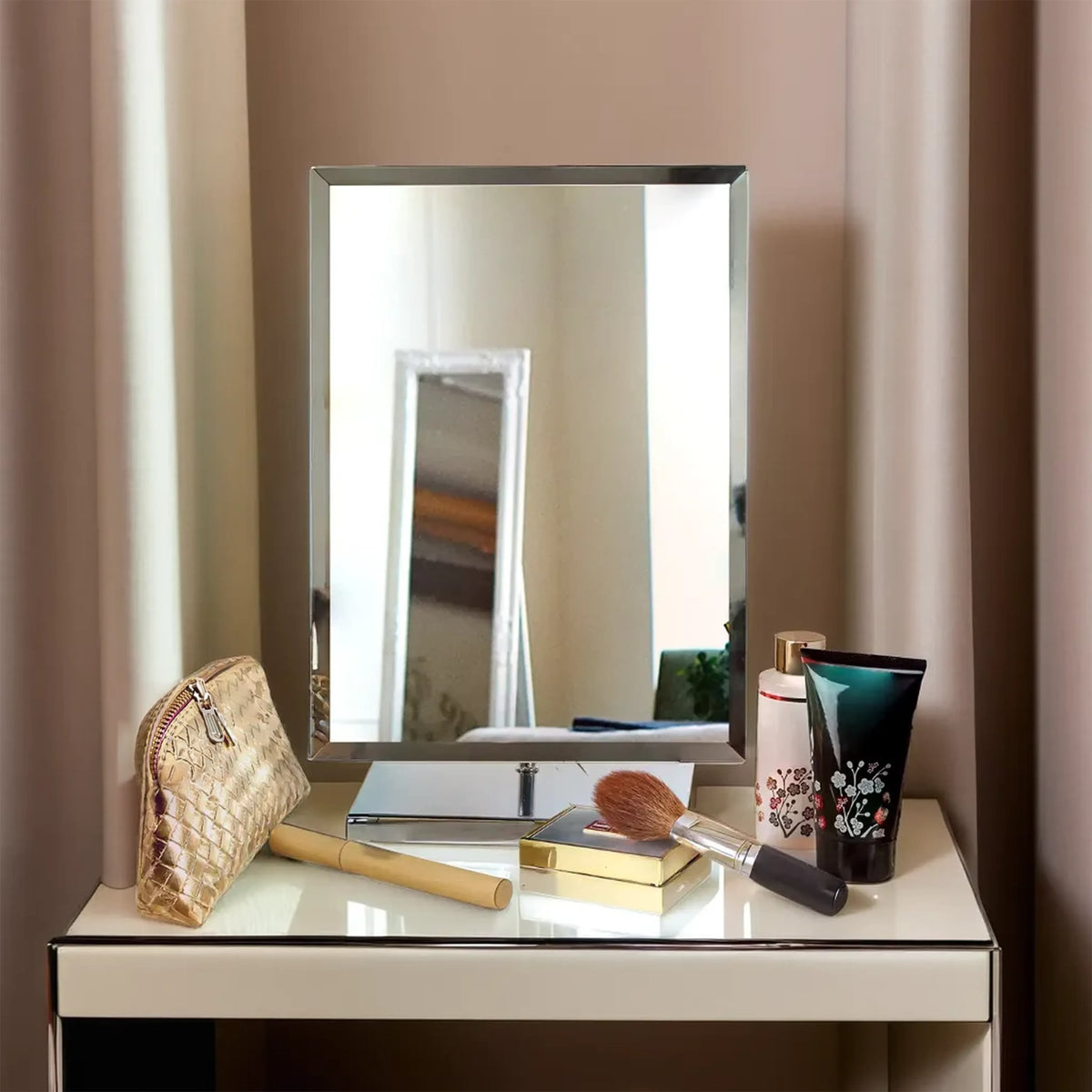 Clarity Rectangular Table Mirror