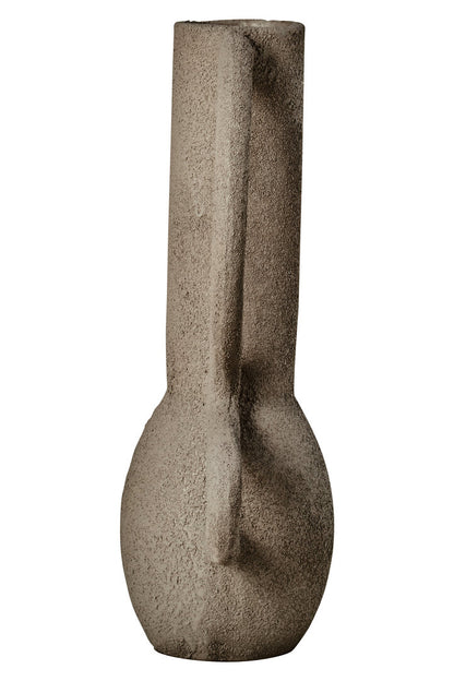 Silhouette Small Textured Grey Vase