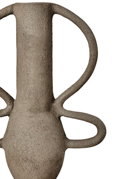 Silhouette Small Textured Grey Vase