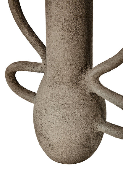 Silhouette Small Textured Grey Vase