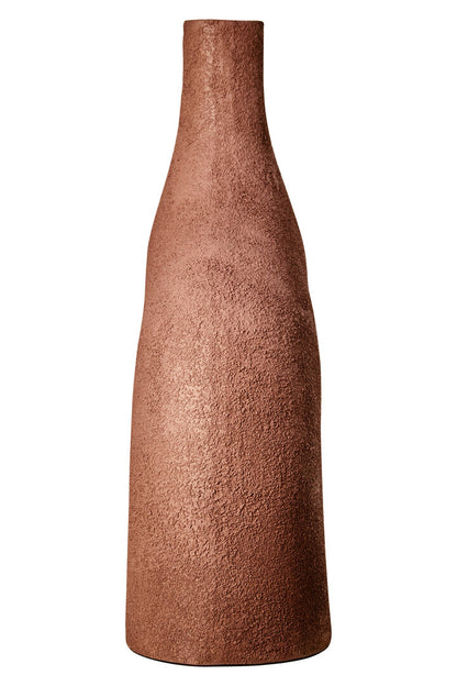 Sahara Large Textured Red Abstract Vase