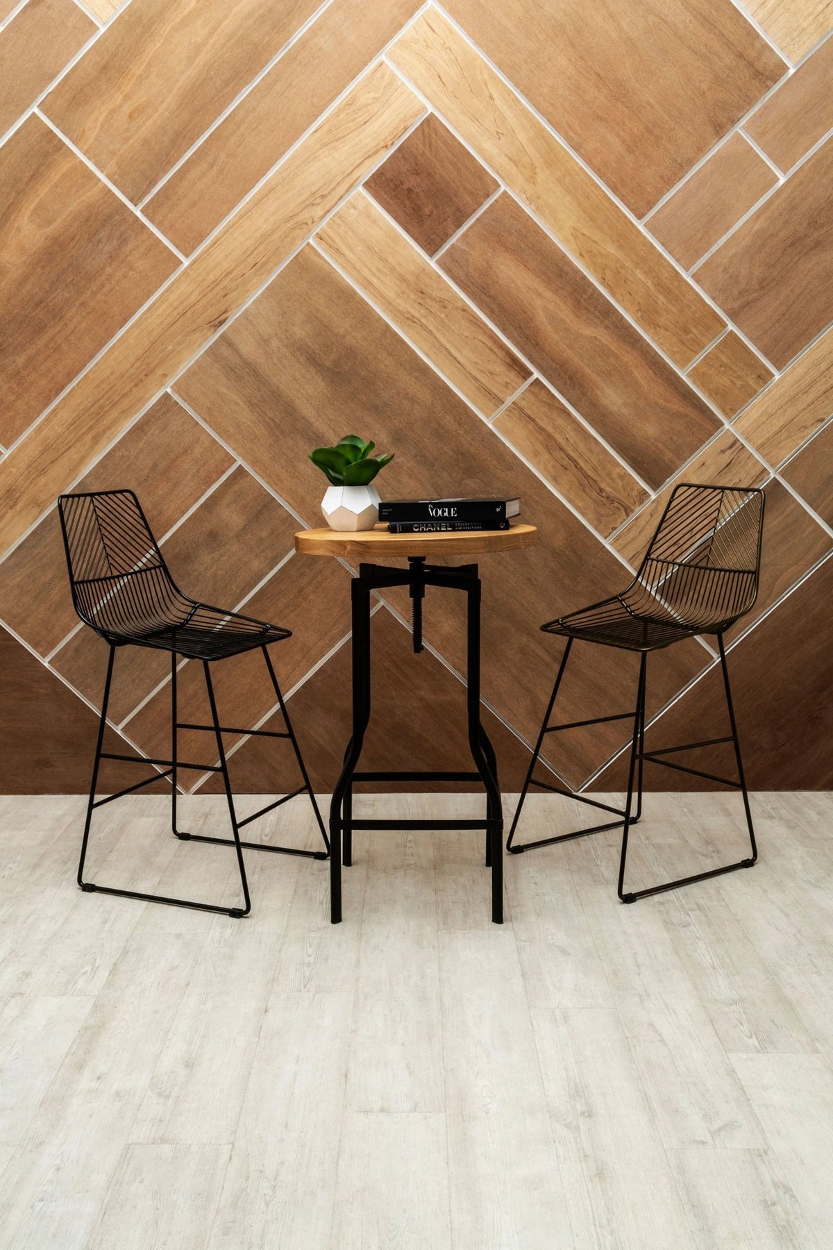 Nova Ash Veneer Bar Table