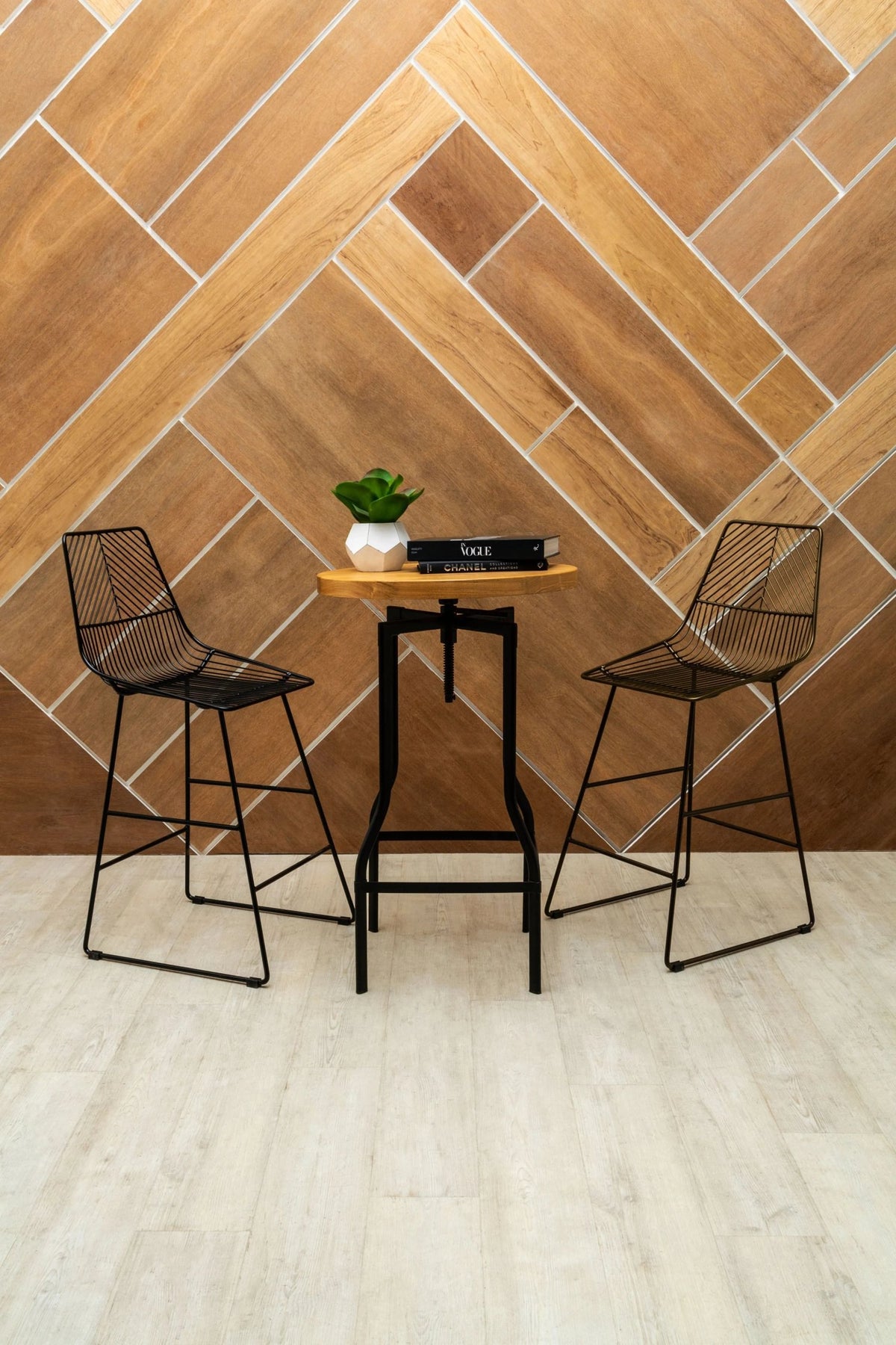 Nova Ash Veneer Bar Table