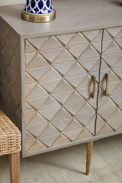 Ghibli 4 Door Mango Wood Sideboard