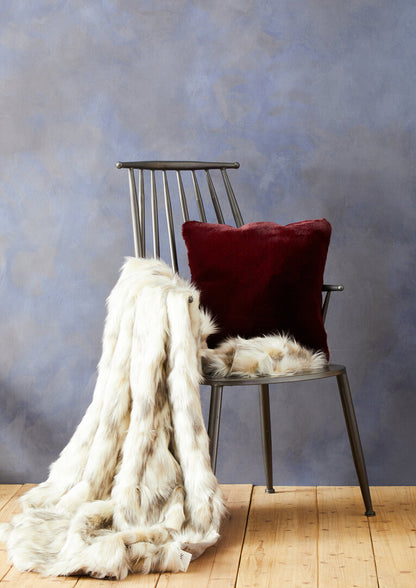 Folia Natural Fur Throw