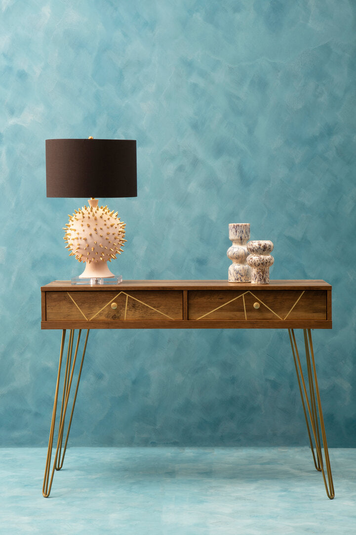 Fleur Console Table with 2 Drawers