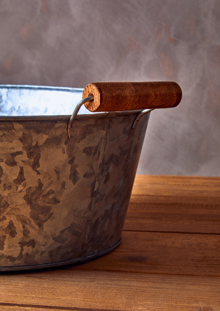 Estate Galvanised Steel Drinks Tub