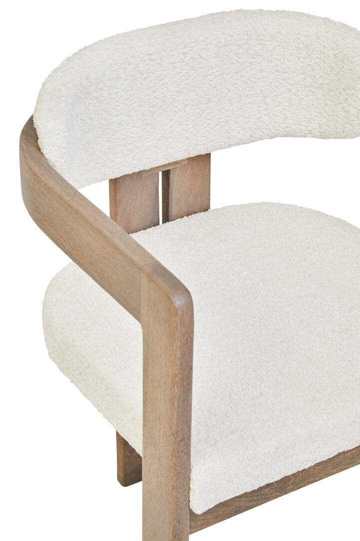 Garda Grey Mango Wood Chair