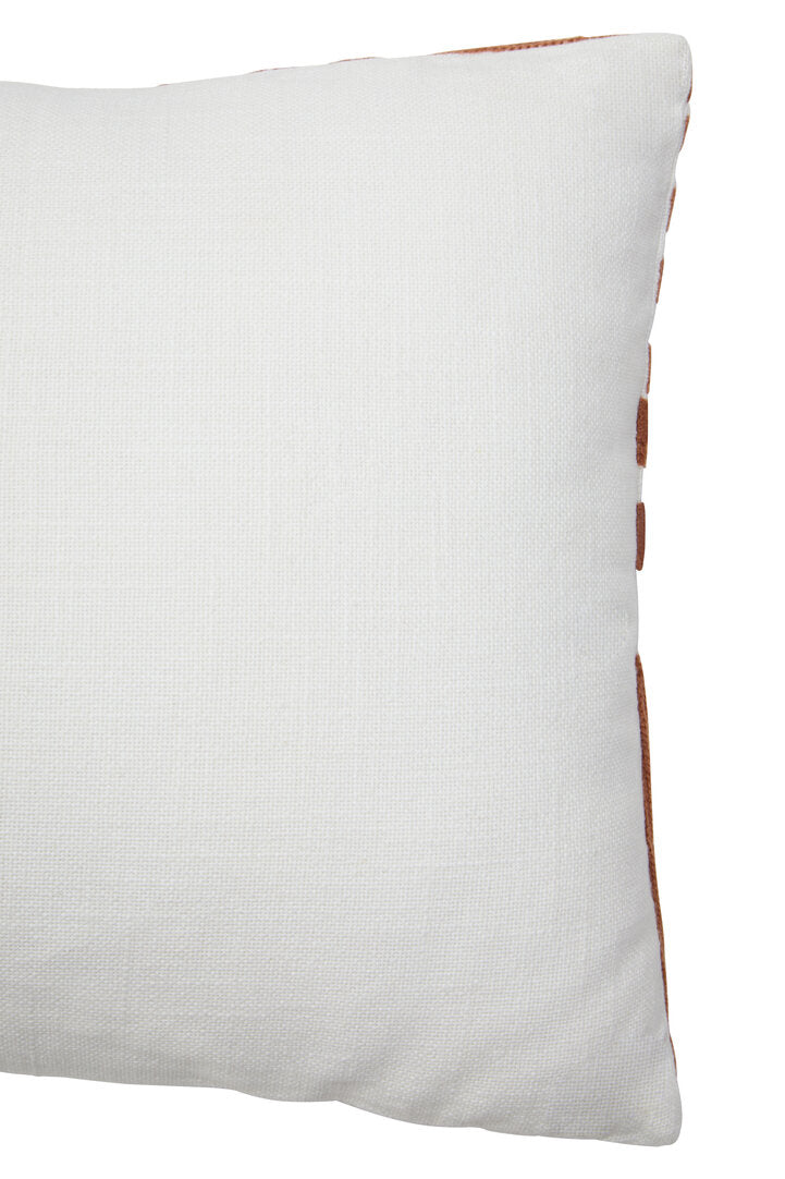 Zola Natural and Terracotta Cushion