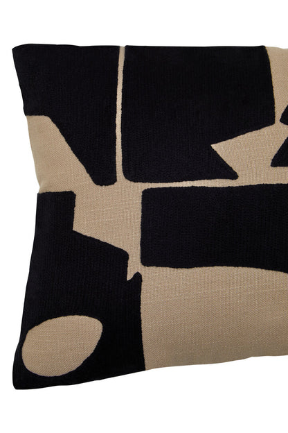 Zola Natural And Black Cushion
