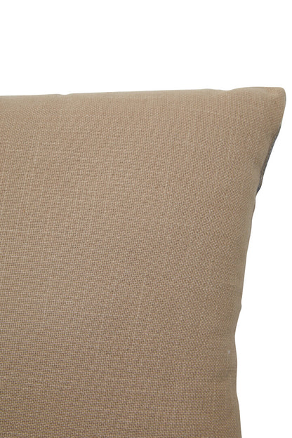 Zola Natural And Grey Cushion