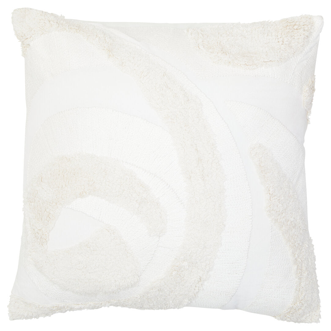 Zola Cream Textured Cushion