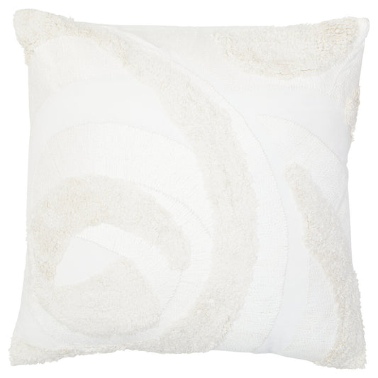 Zola Cream Textured Cushion