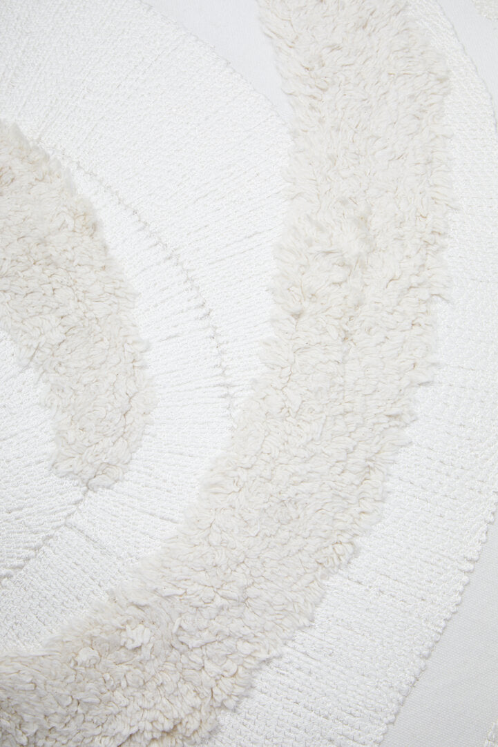 Zola Cream Textured Cushion