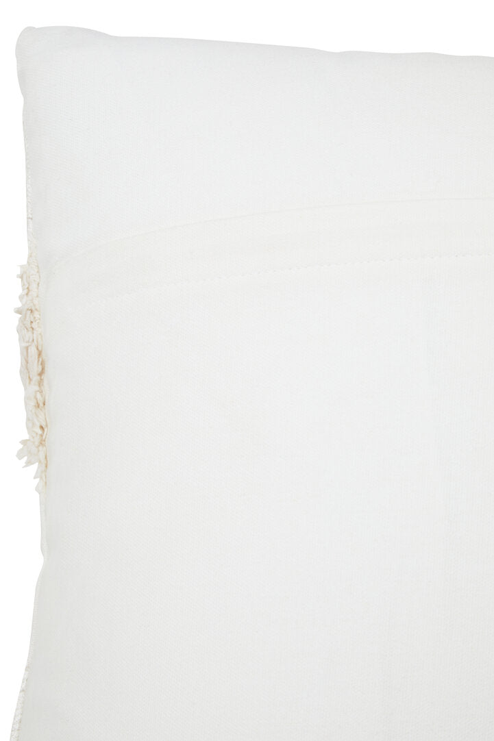 Zola Cream Textured Cushion