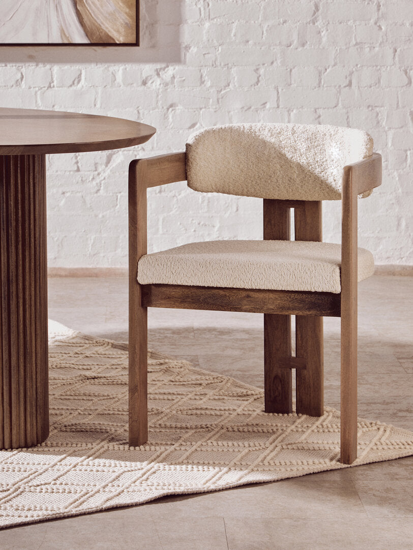 Garda Grey Mango Wood Chair