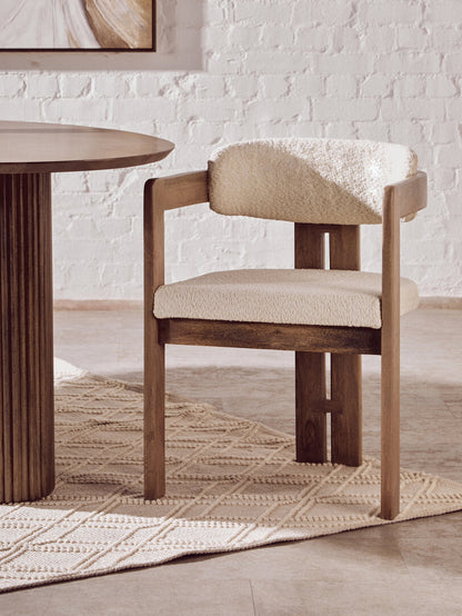 Garda Grey Mango Wood Chair