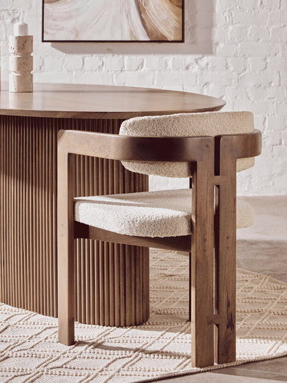 Garda Grey Mango Wood Chair