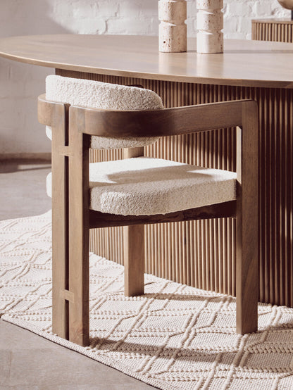 Garda Grey Mango Wood Chair