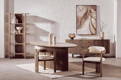 Garda Grey Mango Wood Chair
