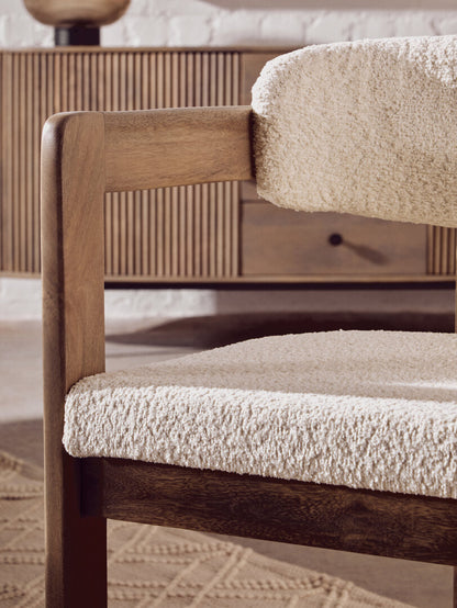 Garda Grey Mango Wood Chair