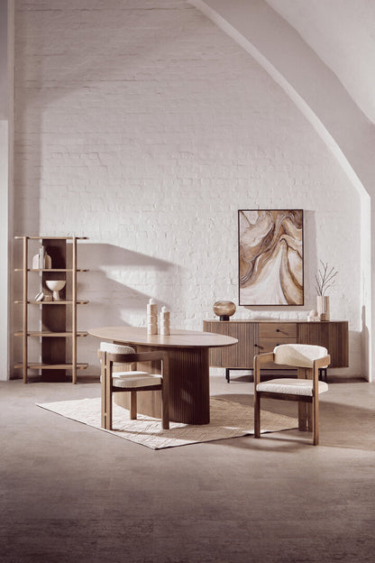 Garda Grey Mango Wood Chair