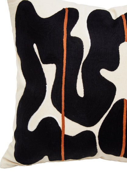 Zola Black And Beige Cushion
