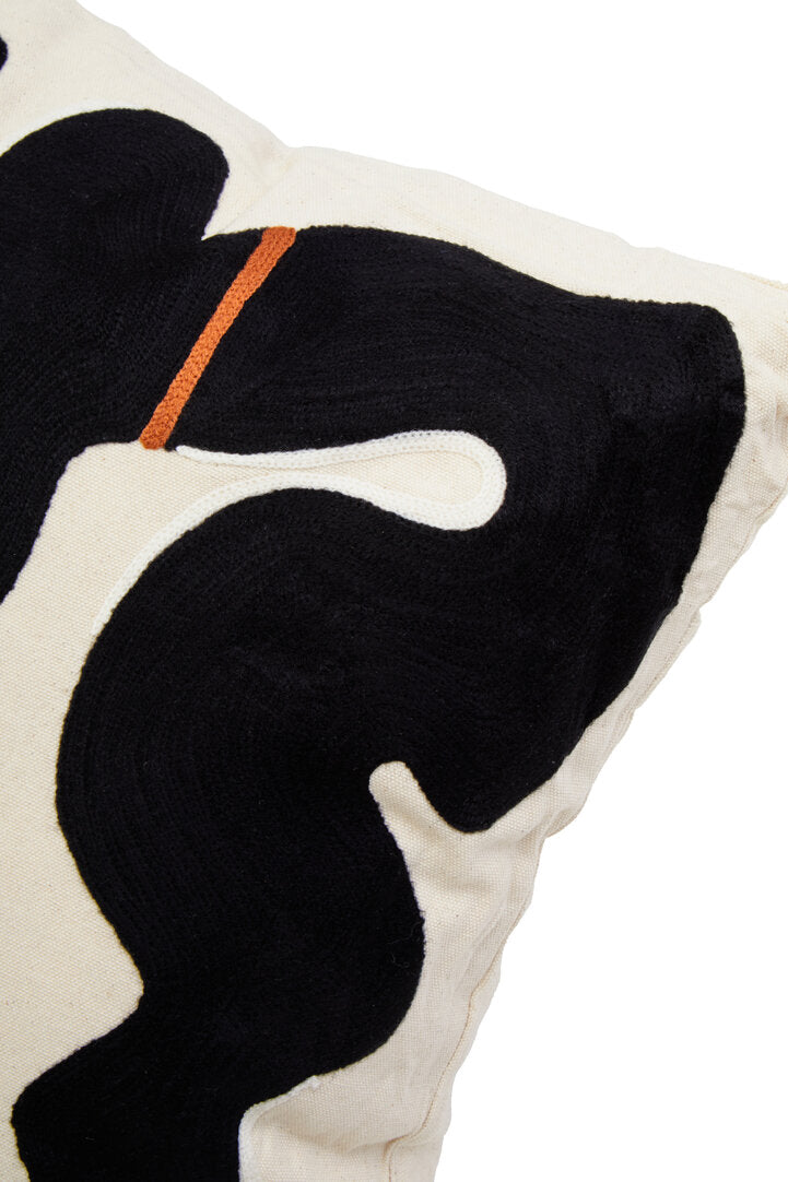 Zola Black And Beige Cushion