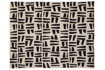 Zola Natural And Black Throw