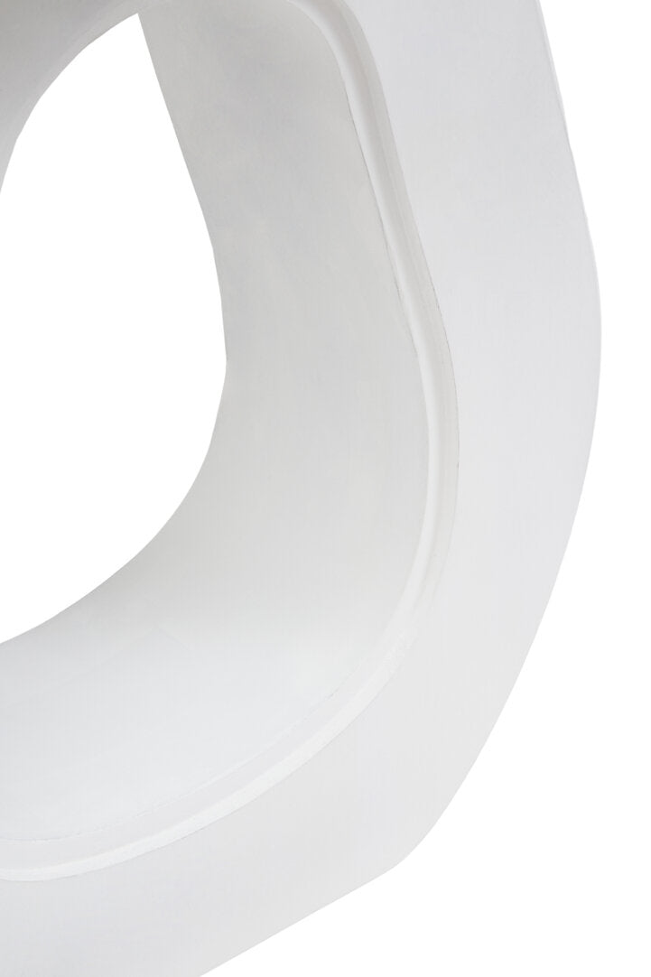 Waltz Whitewash Mango Wood Accent Table