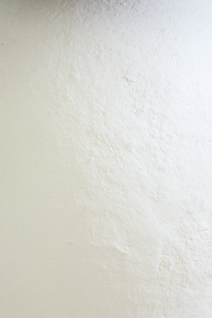 Vellum White Papier Mache Table Lamp With Black Raffia Shade