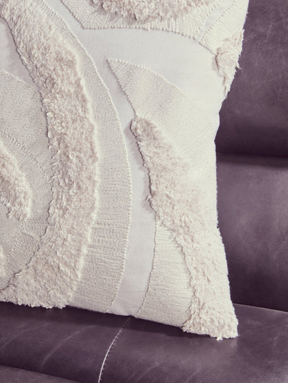Zola Cream Textured Cushion