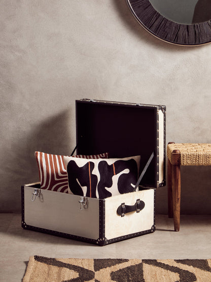 Zola Black And Beige Cushion