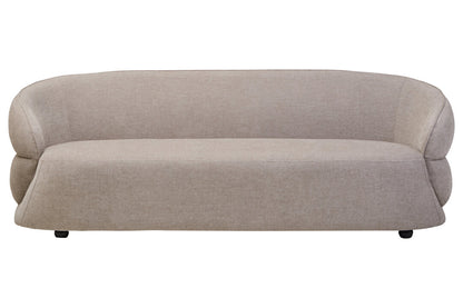 Eden Taupe Chenille Three Seater Sofa