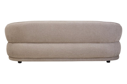 Eden Taupe Chenille Three Seater Sofa