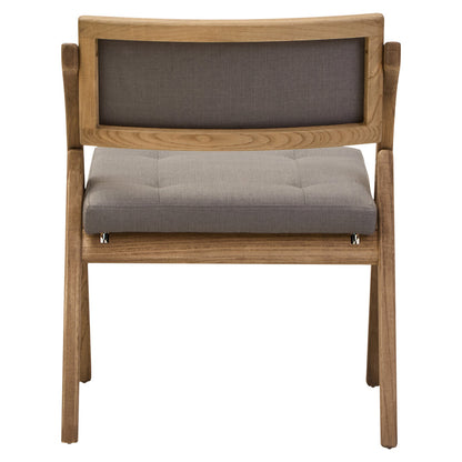 Eti Grey Wash Elm Wood Folding Chair