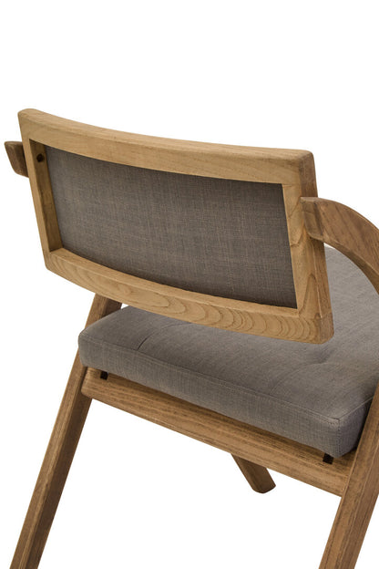 Eti Grey Wash Elm Wood Folding Chair