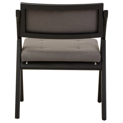 Eti Grey and Black Elm Wood Folding Chair