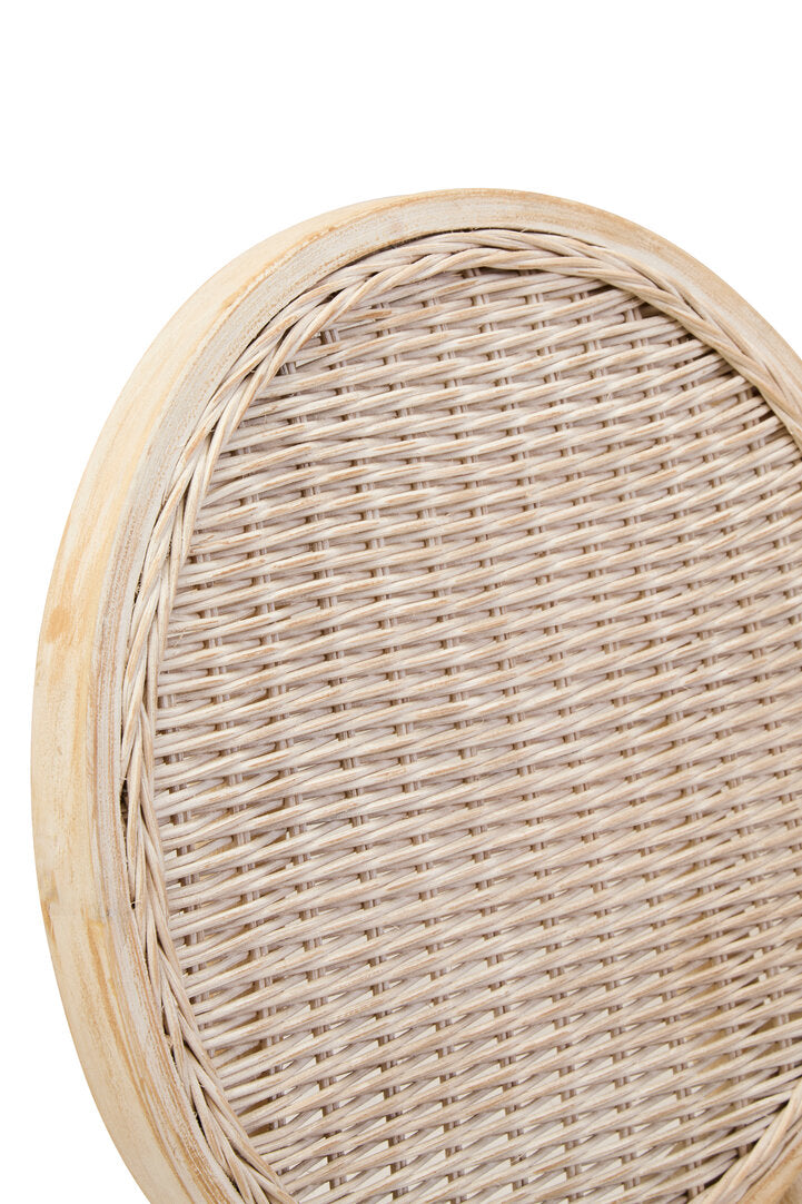 Pacific White Wash Elm Wood Dining Chair