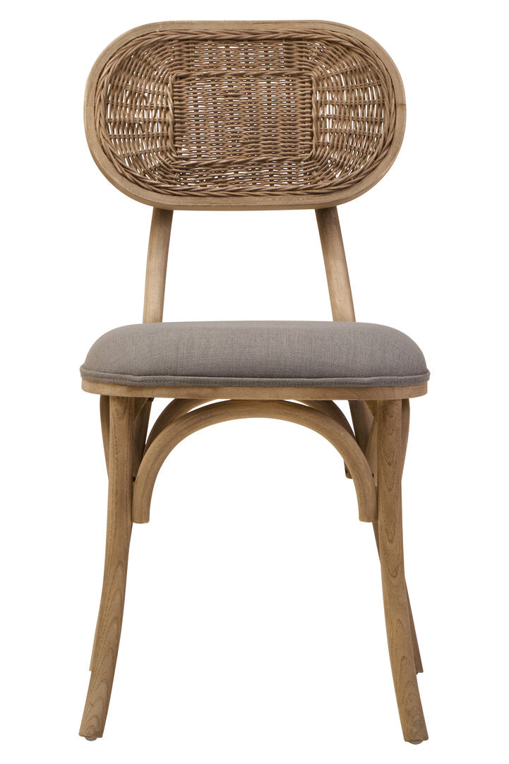 Pacific Grey Wash Elm Wood Dining Chair