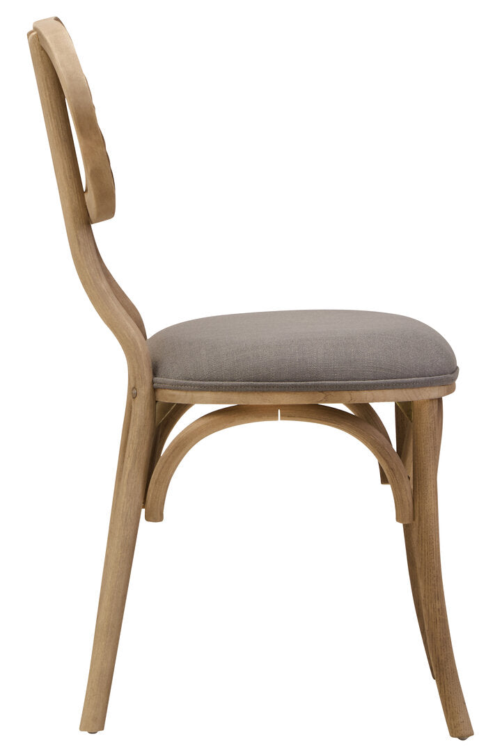 Pacific Grey Wash Elm Wood Dining Chair