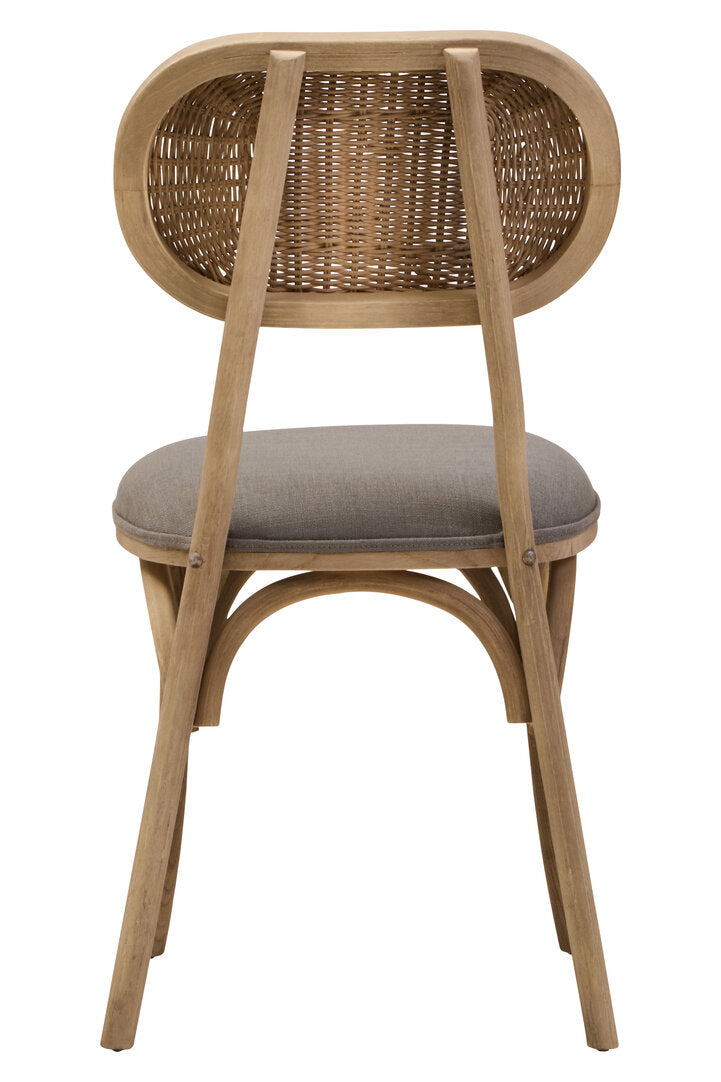 Pacific Grey Wash Elm Wood Dining Chair
