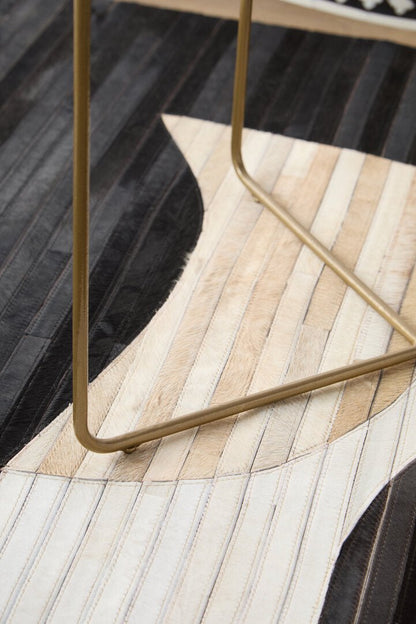 Unity Bone Inlay Round Coffee Table