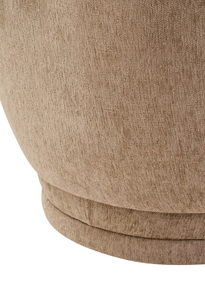 Hamptons Deep Stone Chenille Curved Chair