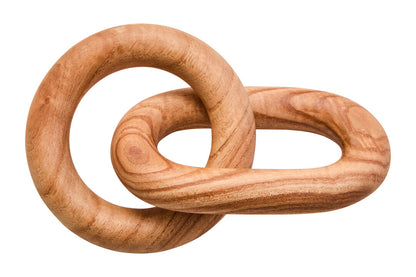 Empire Natural Wood 2 Link Chain Decor