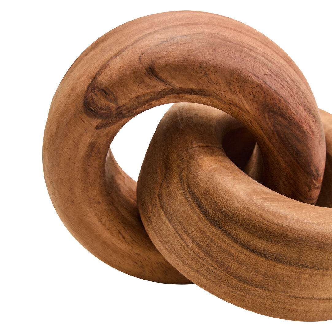 Empire Natural Wood Large Knot Decor