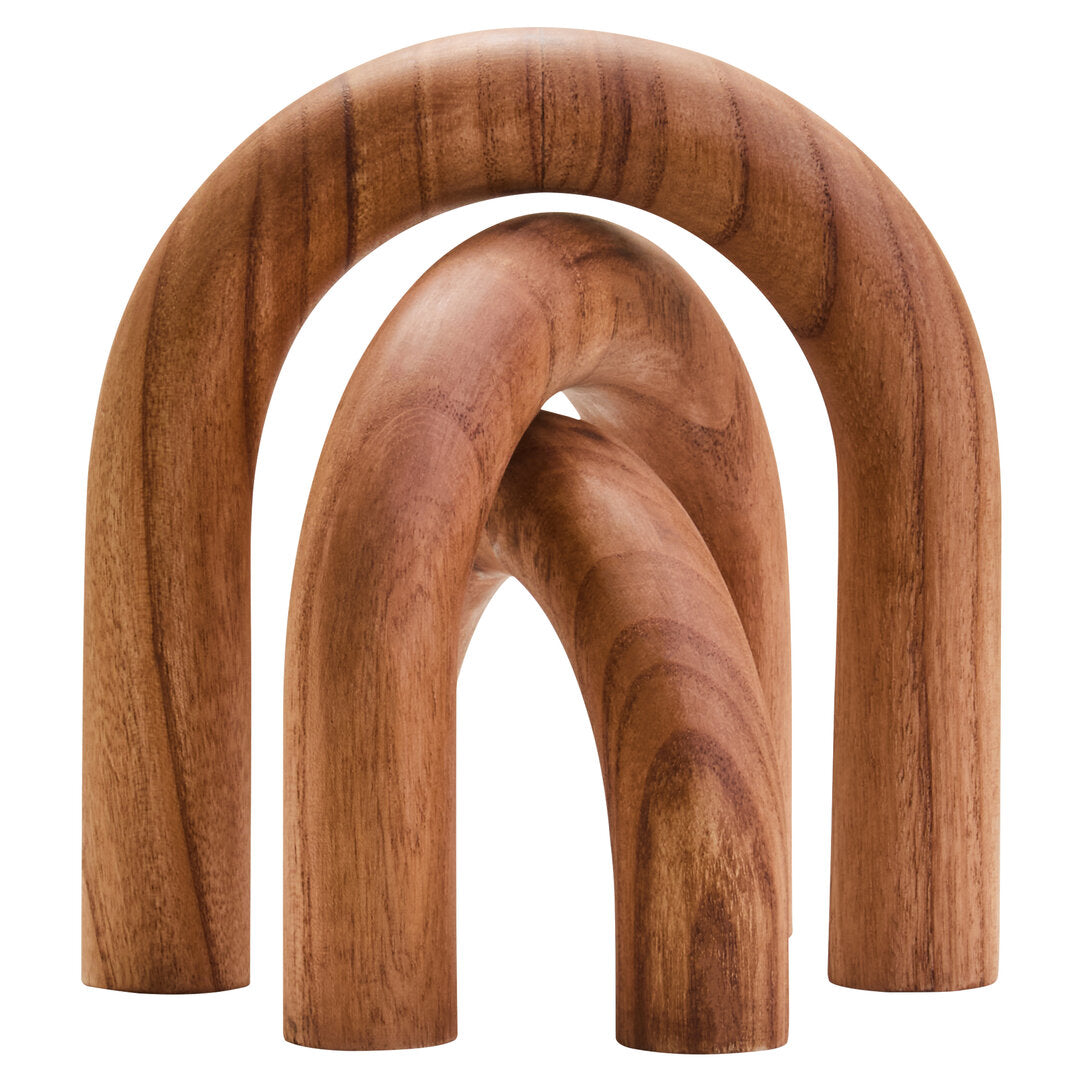 Empire Natural Wood Arch Sculpture